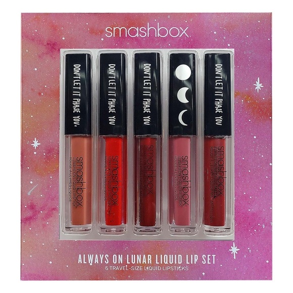 New SMASHBOX ALWAYS ON LUNAR LIQUID LIP SET - Picture 6 of 7